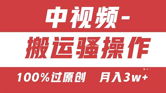 【中视频新思路】双重去重100%过原创，无脑搬运一键多渠道发布，一人可…-舒阳传媒网